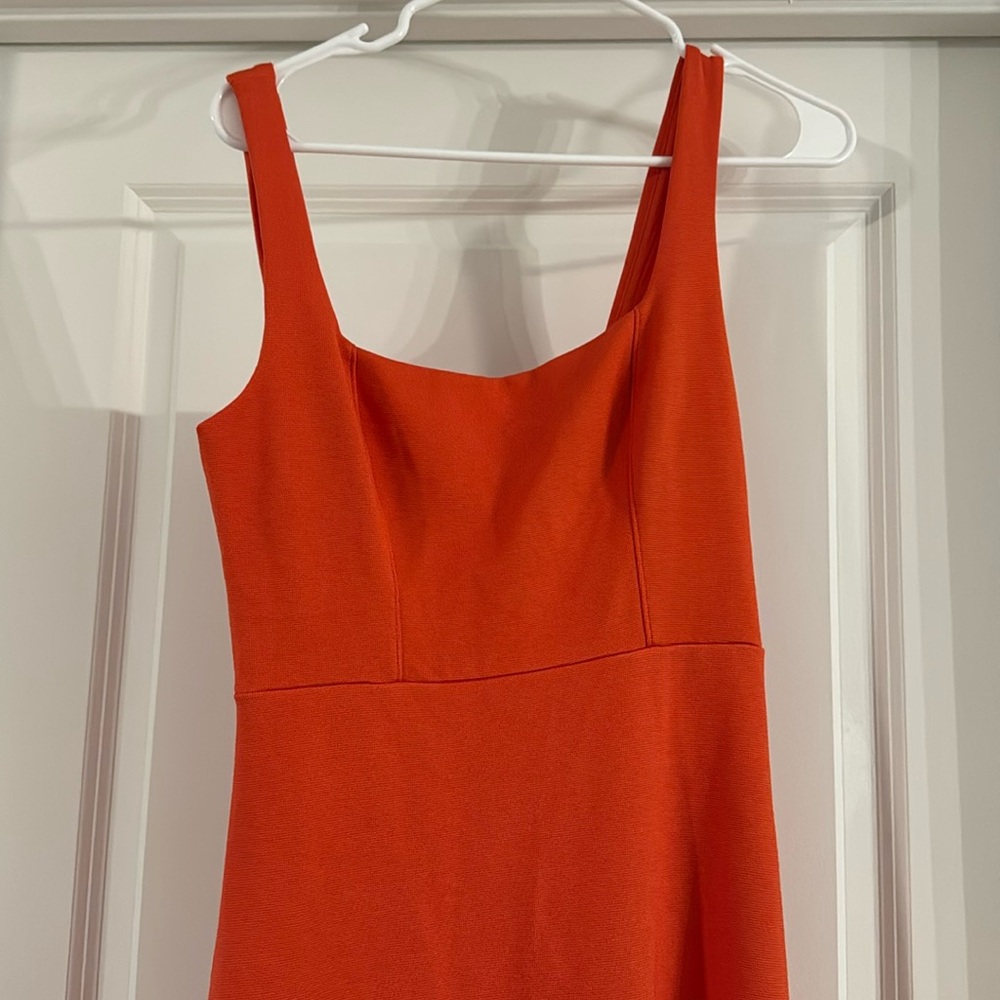 Asymmetric maxi dress